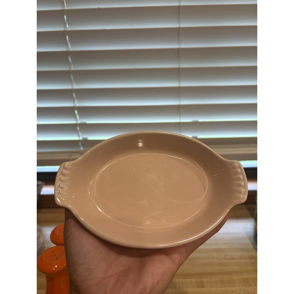 Le Creuset Baking Casserole Dish Au Gratin Classic Oval Orange - Picture 4 of 7
